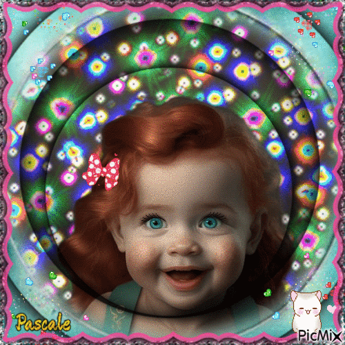 Sourire d'enfant - GIF animé gratuit