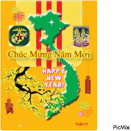 Chuc Mung Nam Moi - GIF animado grátis
