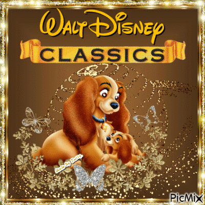 Walt Disney - GIF animado grátis