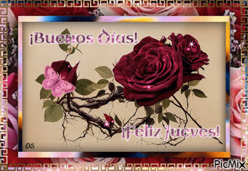 Rosas Rojas - GIF animado gratis