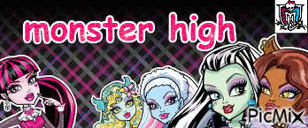 monster high - Animovaný GIF zadarmo