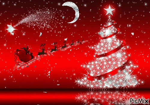 Cover di Natale - GIF animado gratis