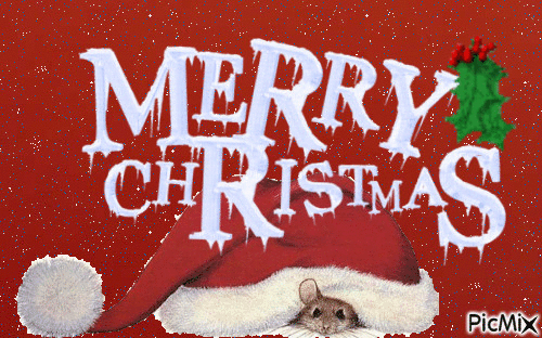 merry Christmas - GIF animé gratuit