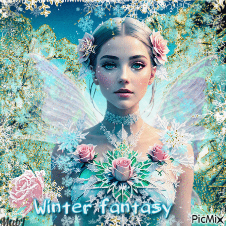 Winter Fairy - GIF animado gratis