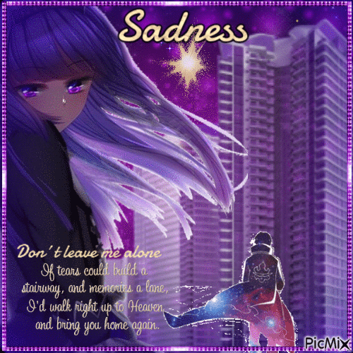 Sadness - Безплатен анимиран GIF