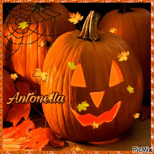 Antonella Halloween - 免费动画 GIF