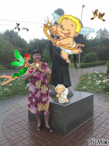 Ангел - Ingyenes animált GIF