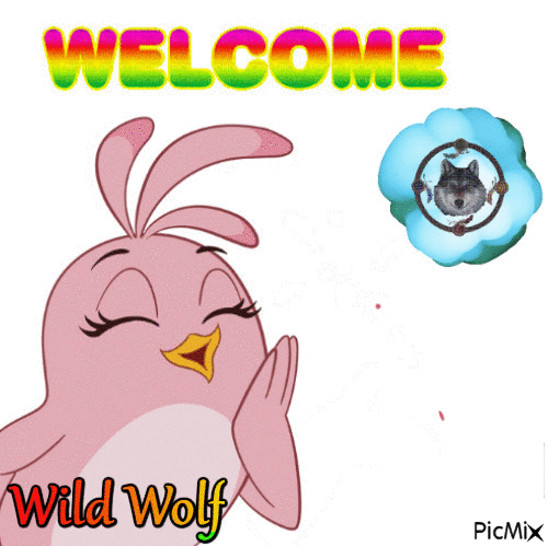 Welcome - GIF animate gratis