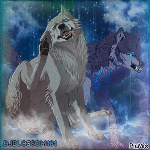 Wolves - Bezmaksas animēts GIF