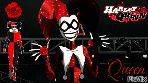 Harley Quinn - GIF animé gratuit