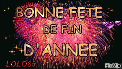 FIN D ANNEE - Free animated GIF