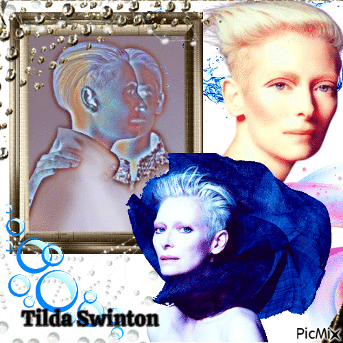 Tilda Swinton - Бесплатный анимированный гифка