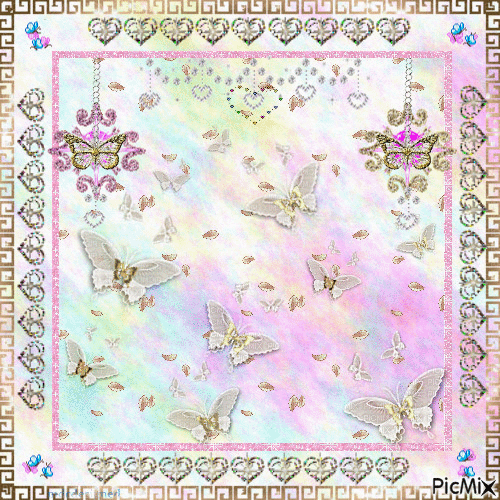 pretty butterfly picture background - Gratis animerad GIF
