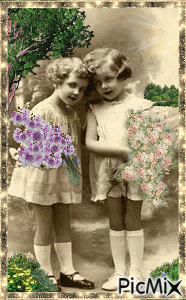 Vintage Children! - Δωρεάν κινούμενο GIF