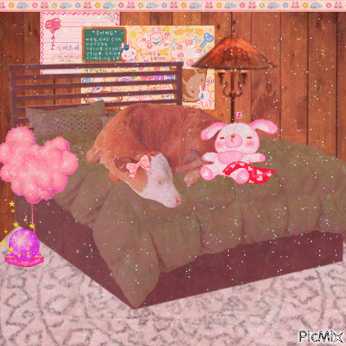 Dream bedroom - 無料のアニメーション GIF