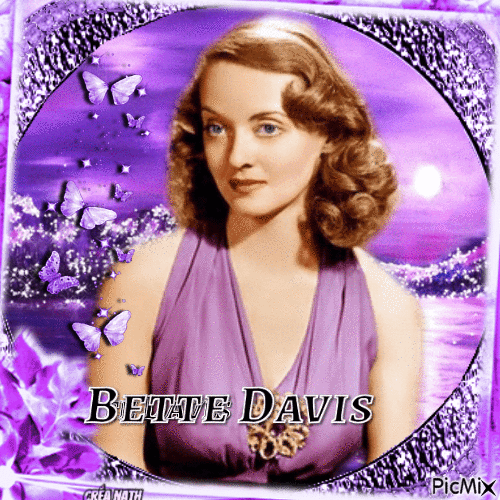 Bette Davis - GIF animasi gratis