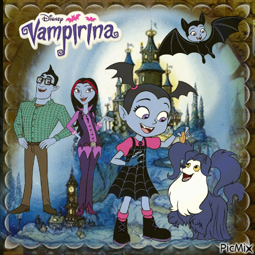 Disney vampirina - Бесплатни анимирани ГИФ