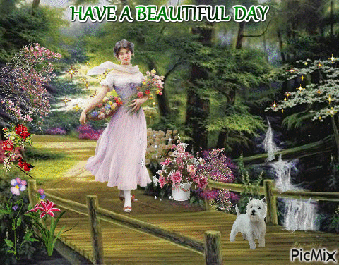HAVE A BEAUTIFUL DAY - GIF animate gratis