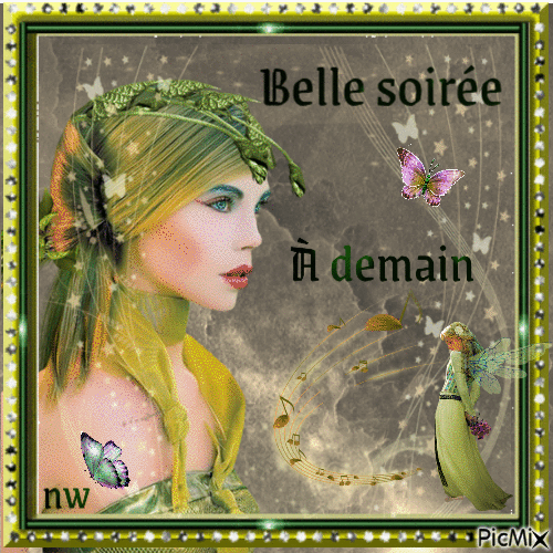 Belle soirée - Darmowy animowany GIF