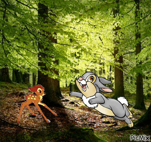bambi - GIF animé gratuit