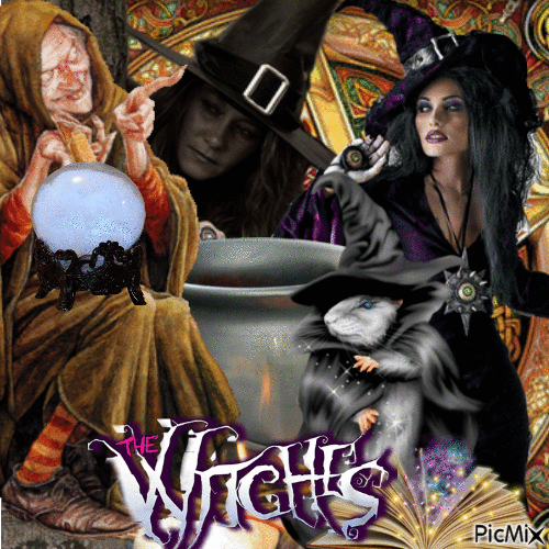 Witches - Besplatni animirani GIF