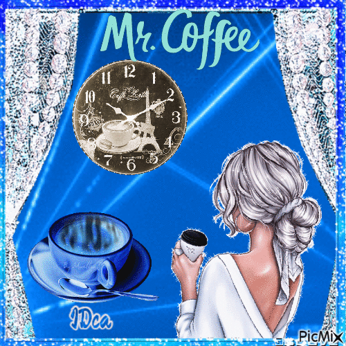 Mr Coffee - Gratis animerad GIF