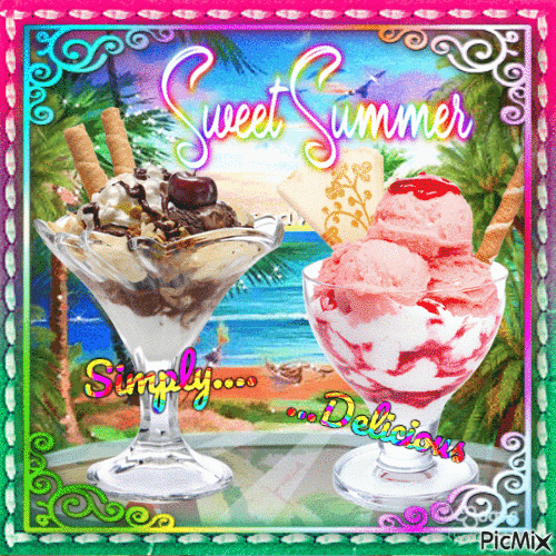 Sweet Summer - Бесплатни анимирани ГИФ