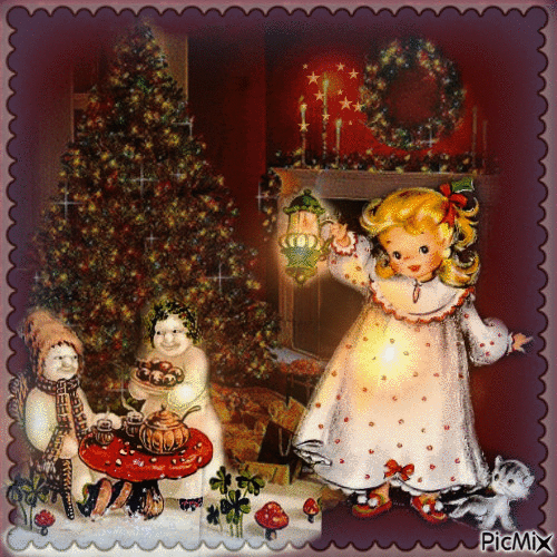 fairy tale Christmas - Bezmaksas animēts GIF