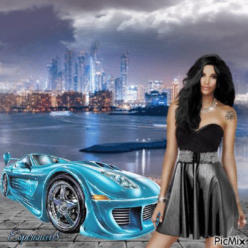 ღ La nouvelle voiture de Christina ღ - Ingyenes animált GIF