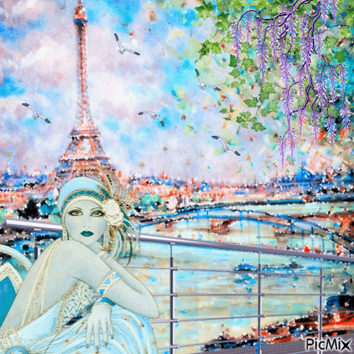 Paris. - Free animated GIF