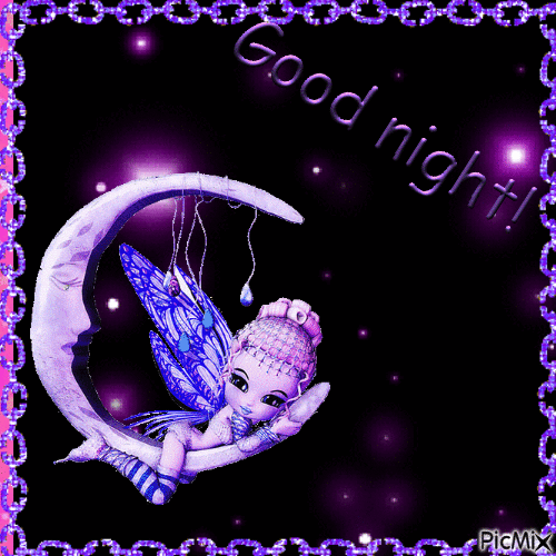 Good Night Fantasy - Besplatni animirani GIF
