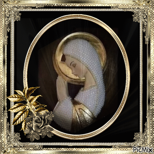 Vierge Marie - Art - GIF animé gratuit