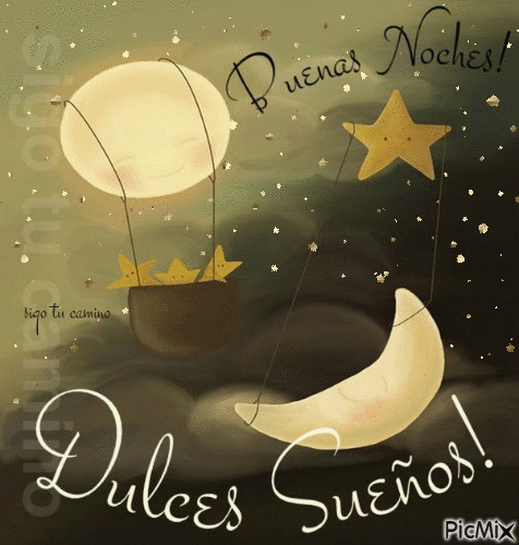 dulces sueños - Бесплатный анимированный гифка