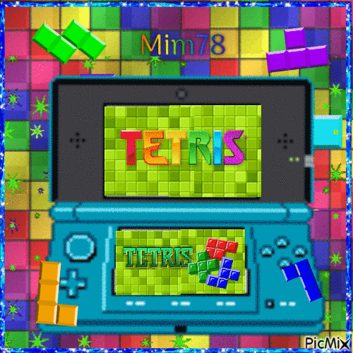 Tetris - Bezmaksas animēts GIF