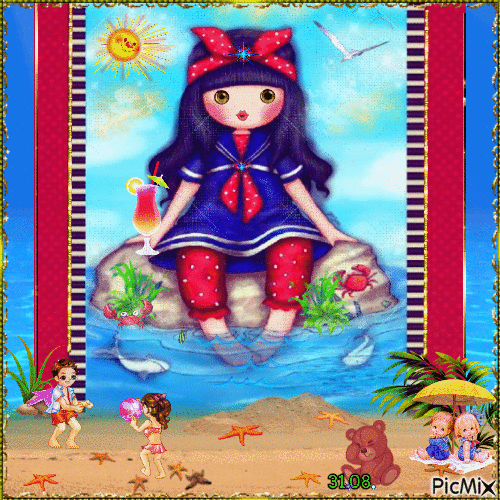 doll <The last day of summer> 6 - 免费动画 GIF