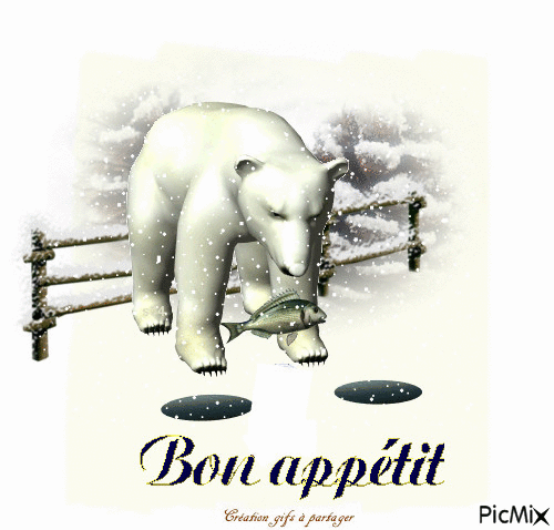 Bon appétit - Nemokamas animacinis gif