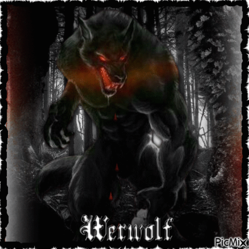 Werwolf - Бесплатный анимированный гифка