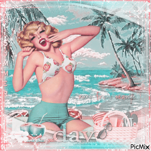 Summer - Vintage - Δωρεάν κινούμενο GIF