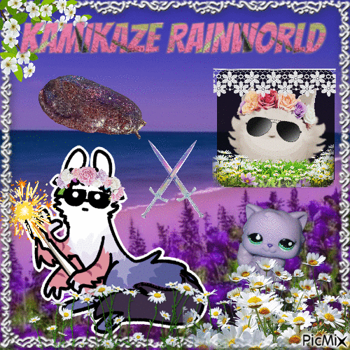 Kamikaze Rainworld - GIF เคลื่อนไหวฟรี