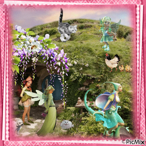 fairy land - GIF animé gratuit