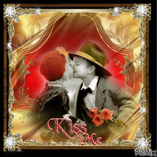 THE FIRST KISS - Бесплатный анимированный гифка