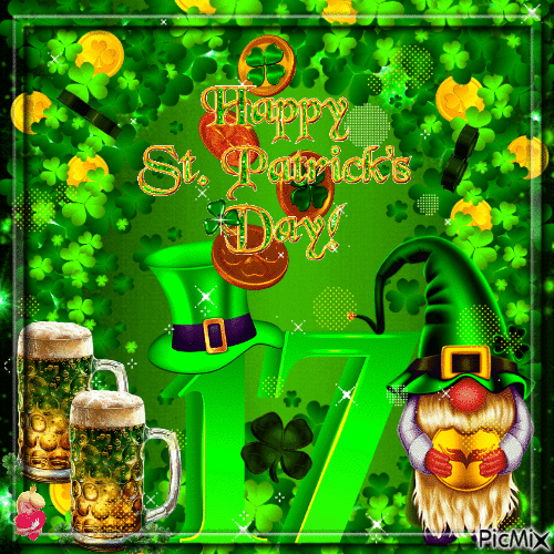 Happy St. Patrick`s Day! - GIF animé gratuit