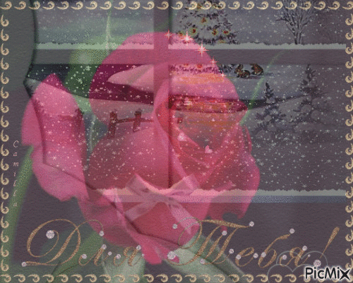 роза - Δωρεάν κινούμενο GIF