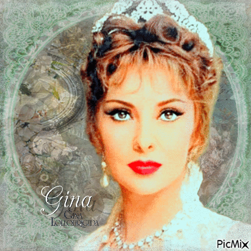 Gina Lollobrigida - Δωρεάν κινούμενο GIF