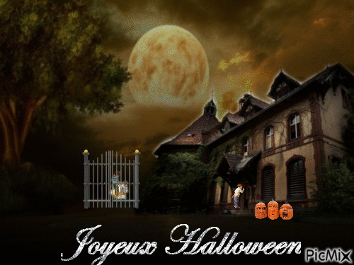 joyeux halloween - GIF animado gratis