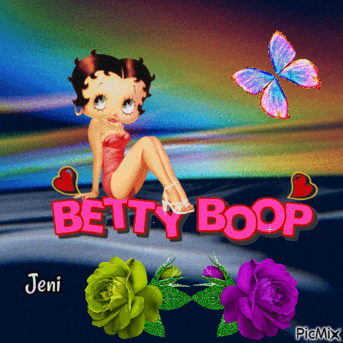 Betty boop - Безплатен анимиран GIF