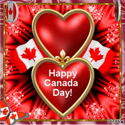 Canada Day 2023 - Darmowy animowany GIF