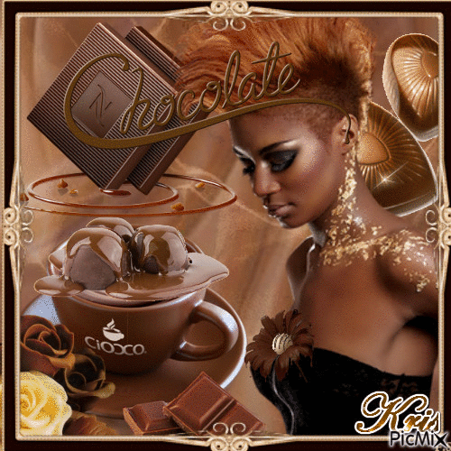 chocolat chaud🌹🌼❤️ - Gratis geanimeerde GIF