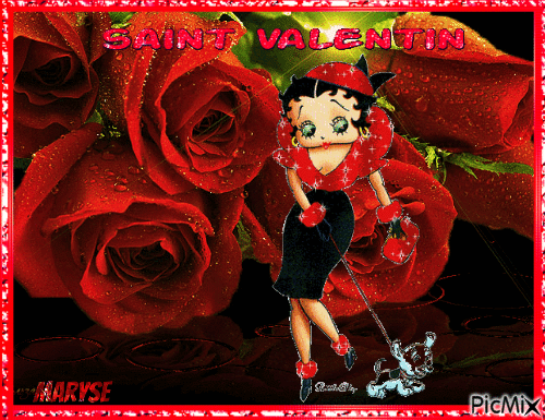 st Valentin - GIF animasi gratis