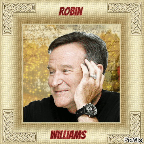 Robin Williams - Animovaný GIF zadarmo